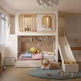 Nukhome Mellow Yellow Full Height Bunk Bed (Customizable)